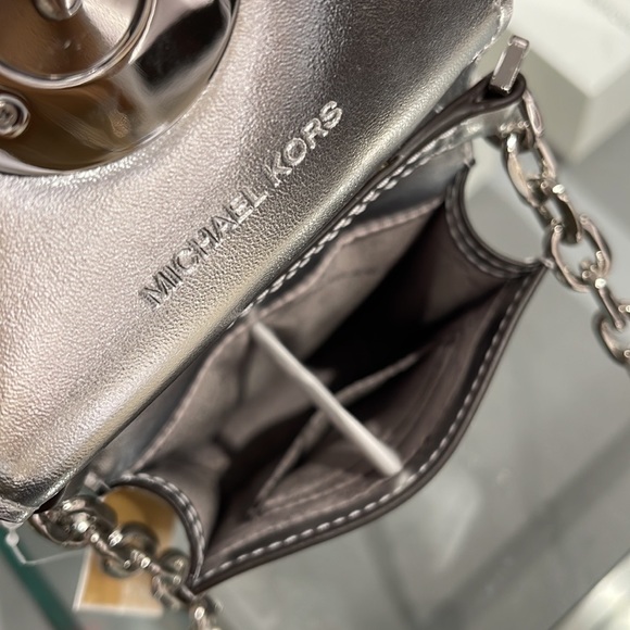 MICHAEL KORS WOMENS FASHION IPHONE SAMSUNG CASE PHONE HOLDER CROSSBODY BAG PURSE - Picture 8 of 16